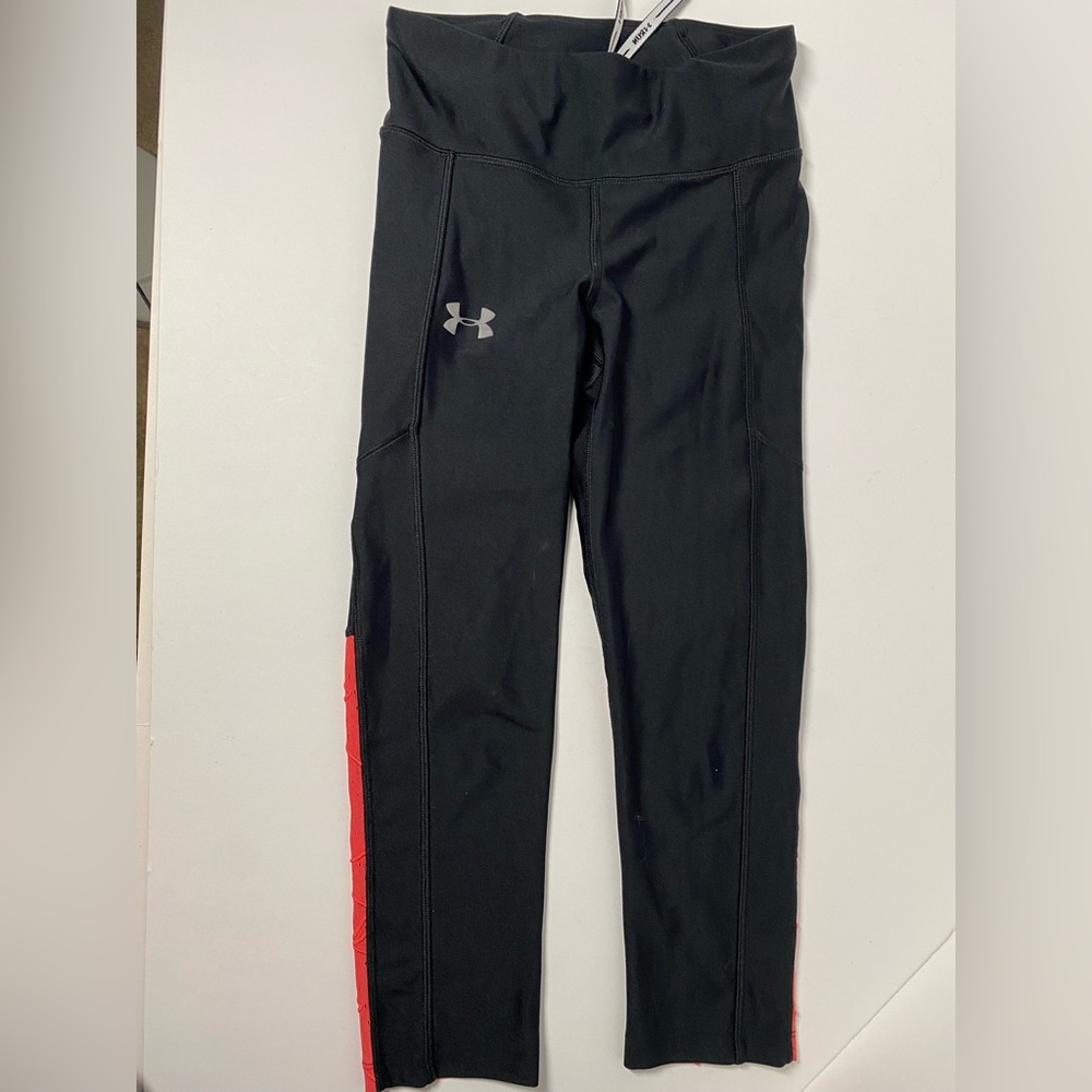 Under Armour Compression Heat Gear Leggings Capri, XS   Preowned